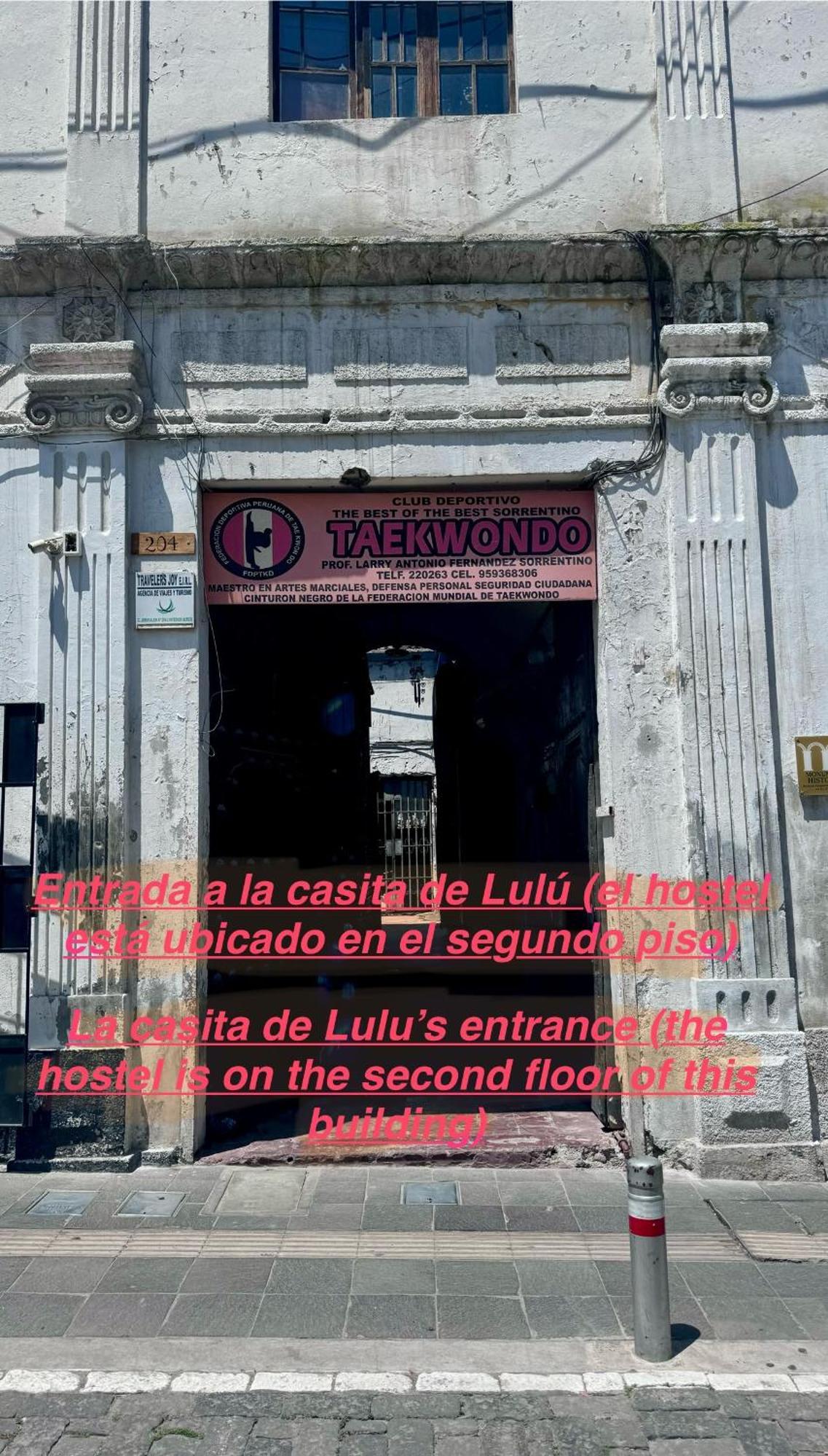 ホテル La Casita De Lulu アレキパ エクステリア 写真